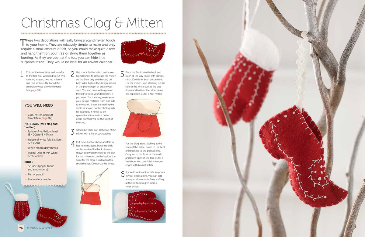 A Year of Felt Decorations: Easy-to-sew accessories for every season