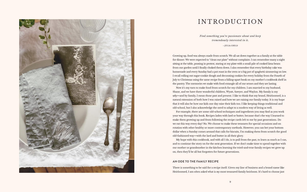 The Heirloomed Kitchen: Made-from-Scratch Recipes to Gather Around for Generations