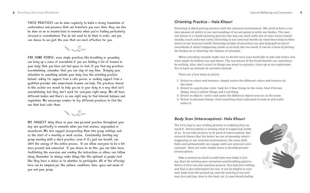 Practicing Liberation Workbook: Radical Tools for Grassroots Activists, Community Leaders, Teachers, and Caretakers Working Toward Social Justice