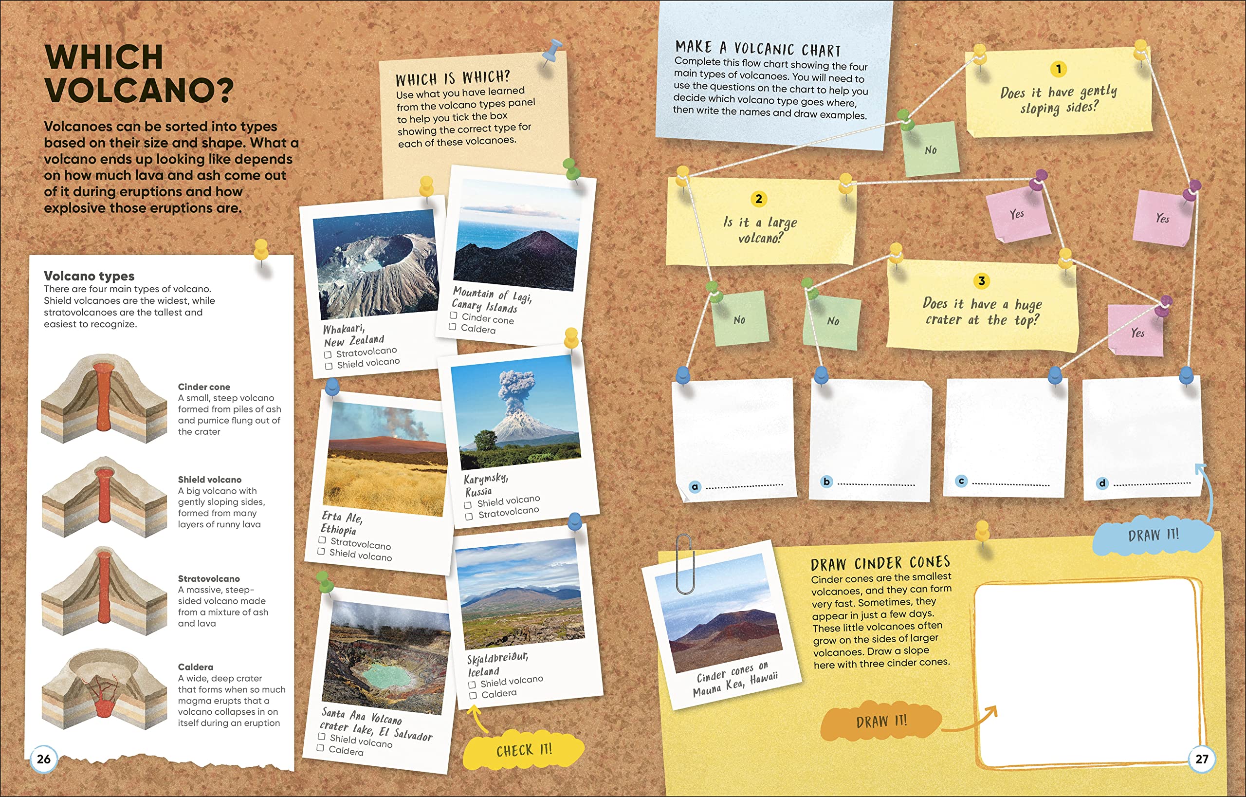 Volcanoes and Earthquakes: More Than 100 Brain-Boosting Activities that Make Learning Easy and Fun (DK Active Learning)