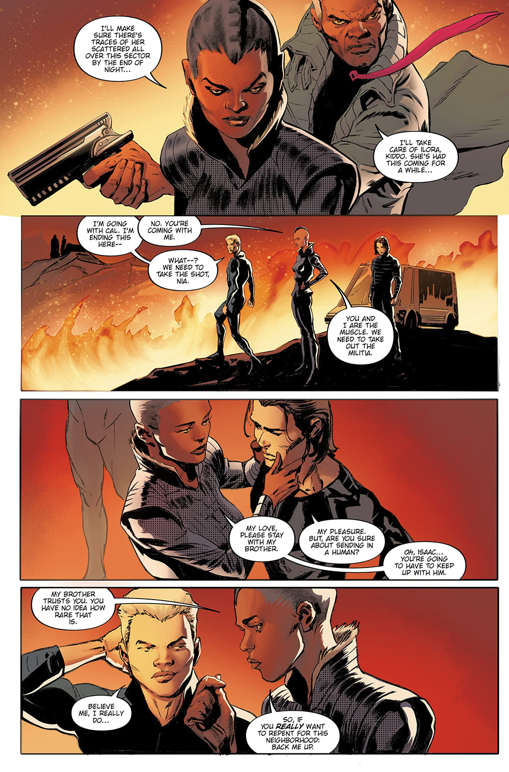 Blade Runner: Origins Vol. 3: Burning (Graphic Novel)