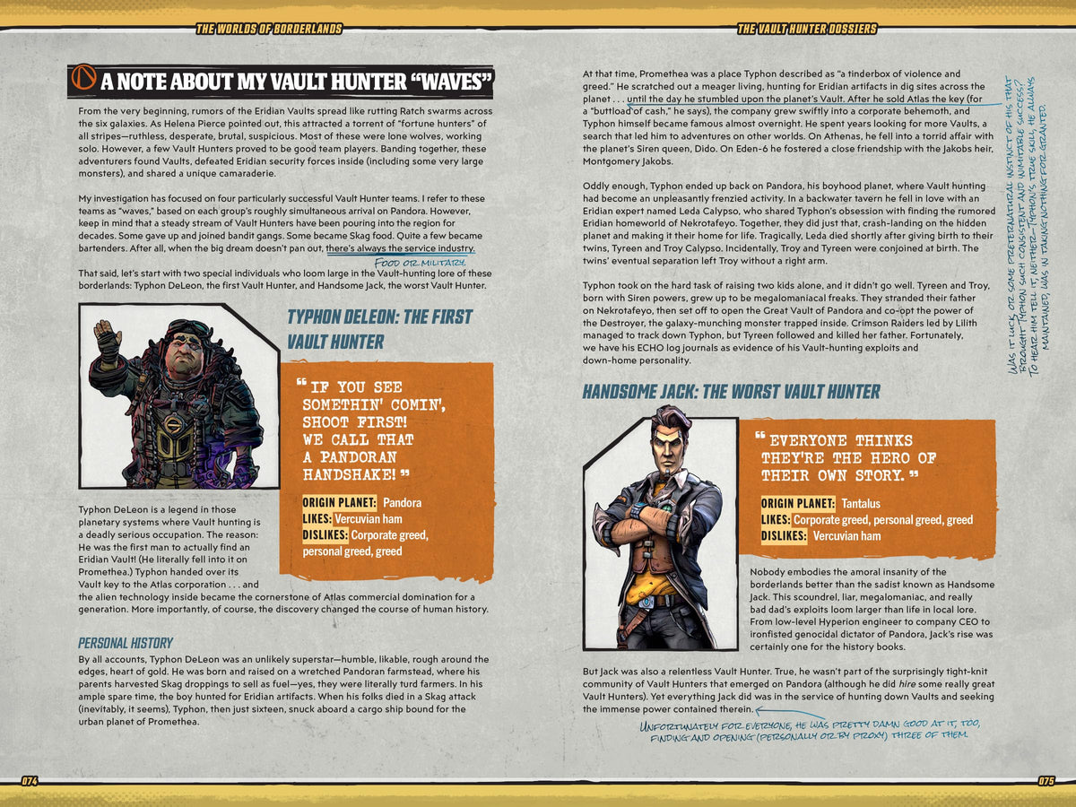 The Worlds of Borderlands