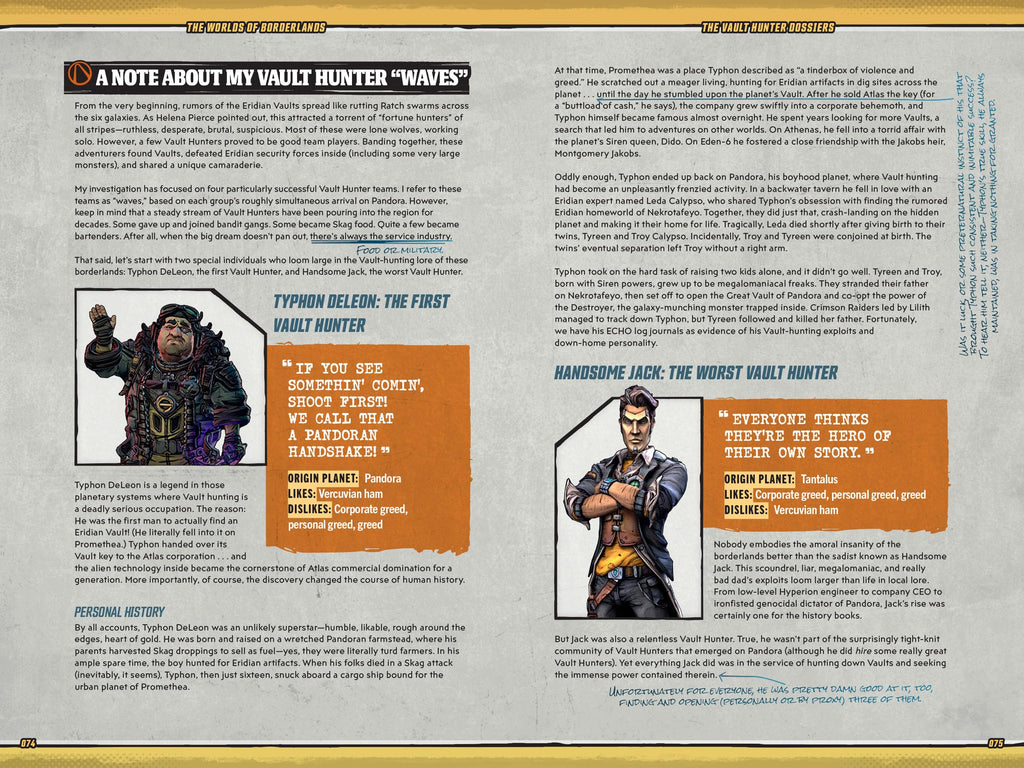 The Worlds of Borderlands