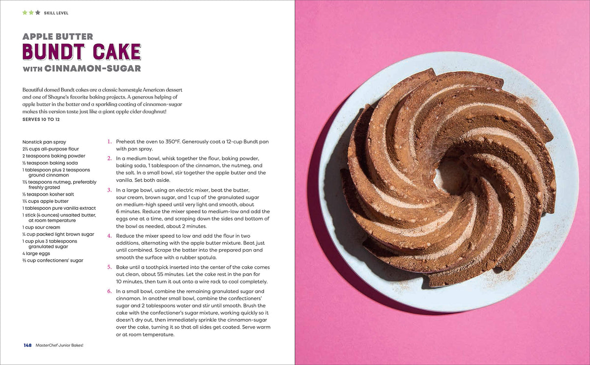 MasterChef Junior Bakes!: Bold Recipes and Essential Techniques to Inspire Young Bakers: A Baking Book