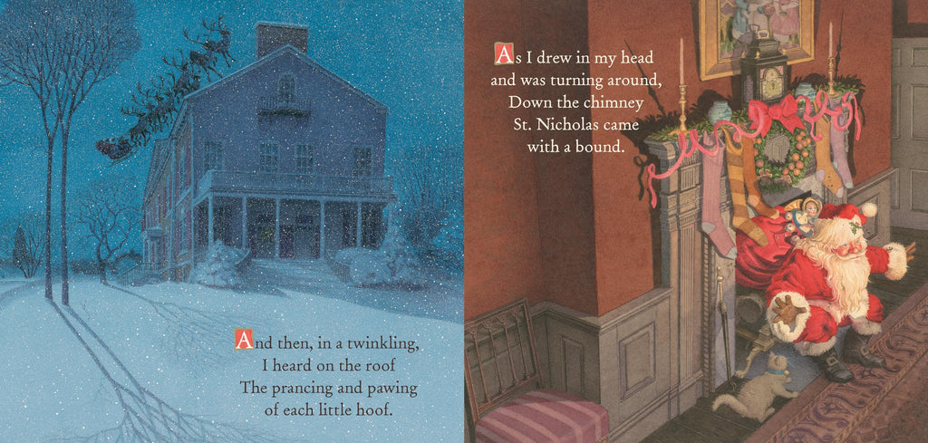 The Night Before Christmas Hardcover: The Classic Edition