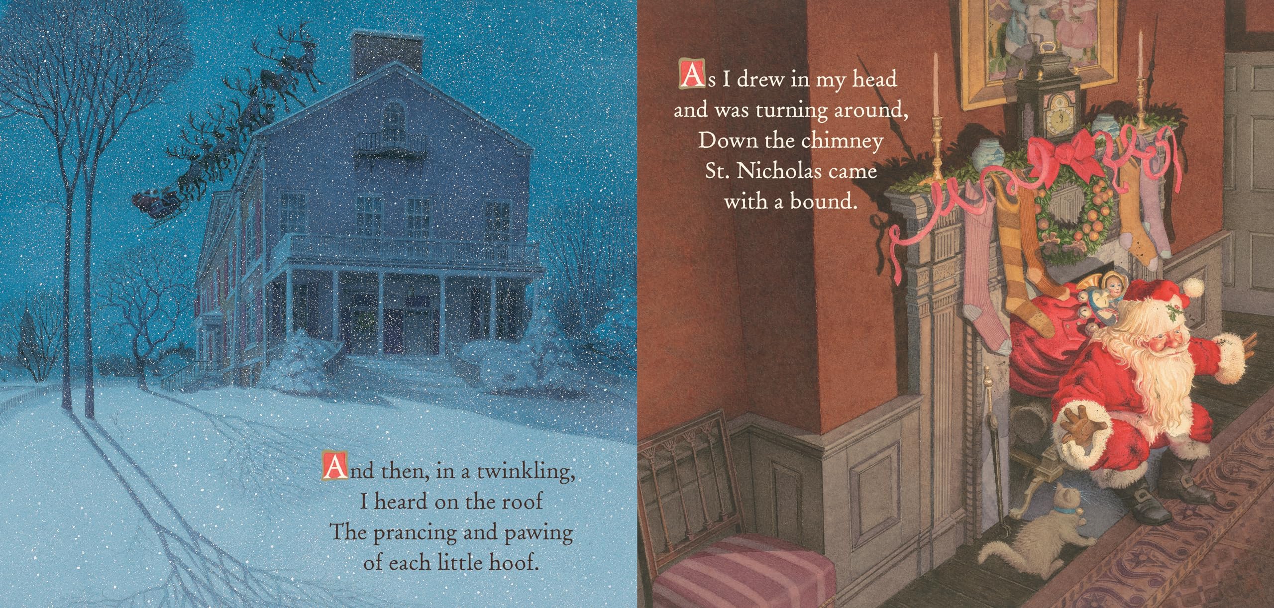 The Night Before Christmas Hardcover: The Classic Edition