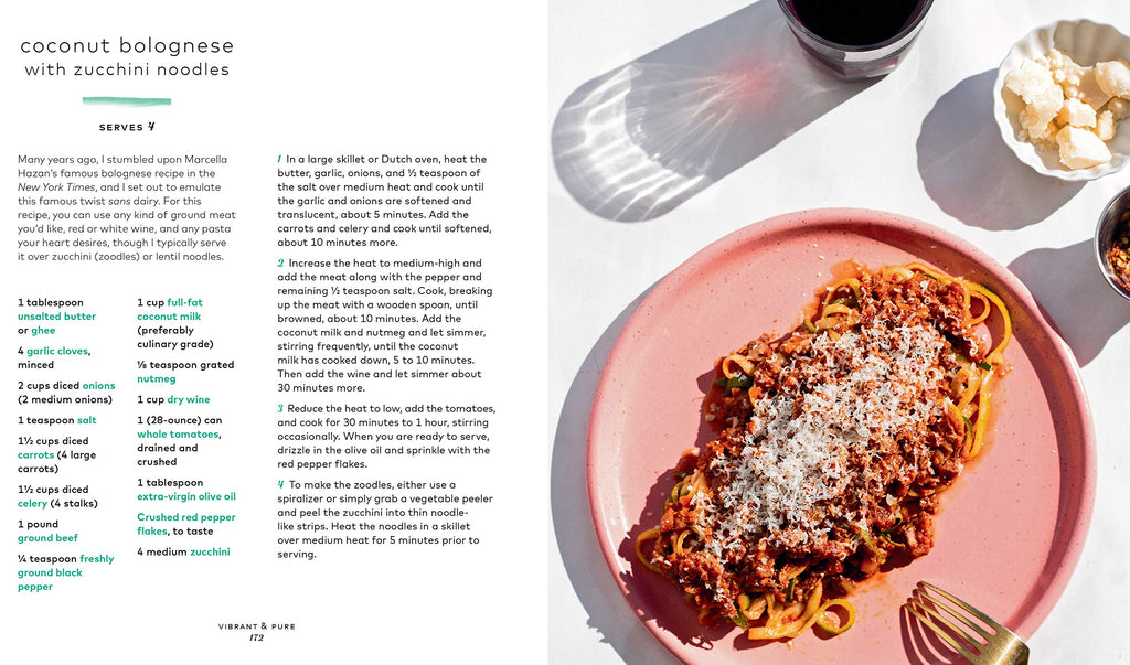 Vibrant and Pure: Healthful Recipes for Bright, Nourishing Meals from @vibrantandpure: A Cookbook