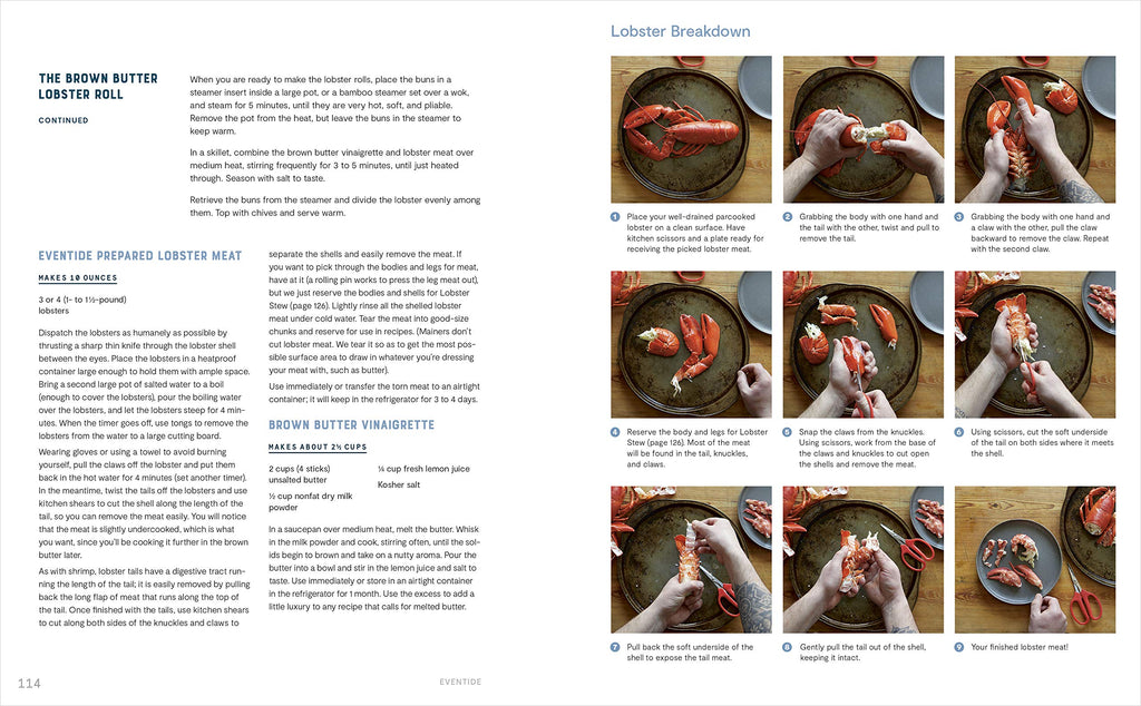 Eventide: Recipes for Clambakes, Oysters, Lobster Rolls, and More from a Modern Maine Seafood Shack