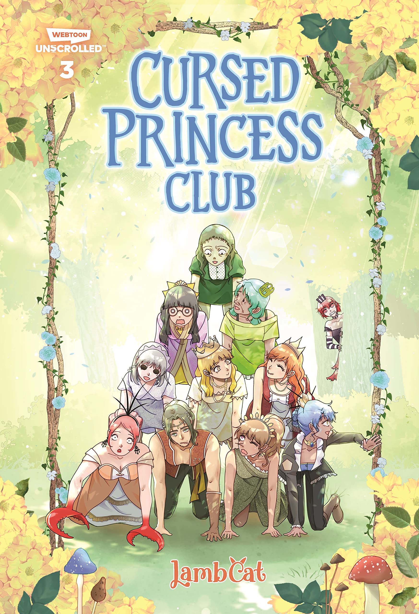 Cursed Princess Club, Vol. 3: A WEBTOON Unscrolled Graphic Novel (Cursed Princess Club: Webtoon Unscrolled)