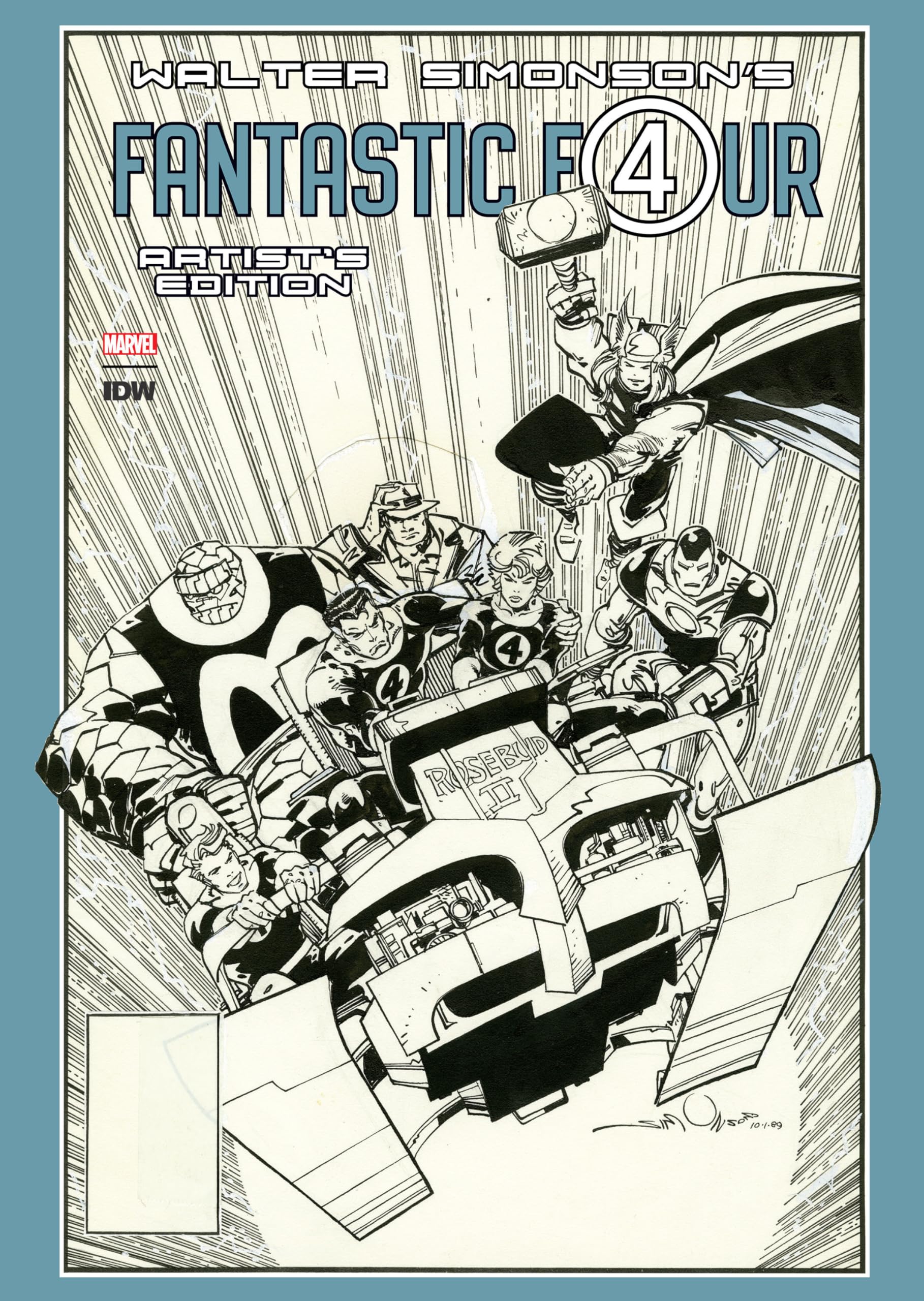 Walter Simonson’s Fantastic Four Artist’s Edition (Artist Edition)