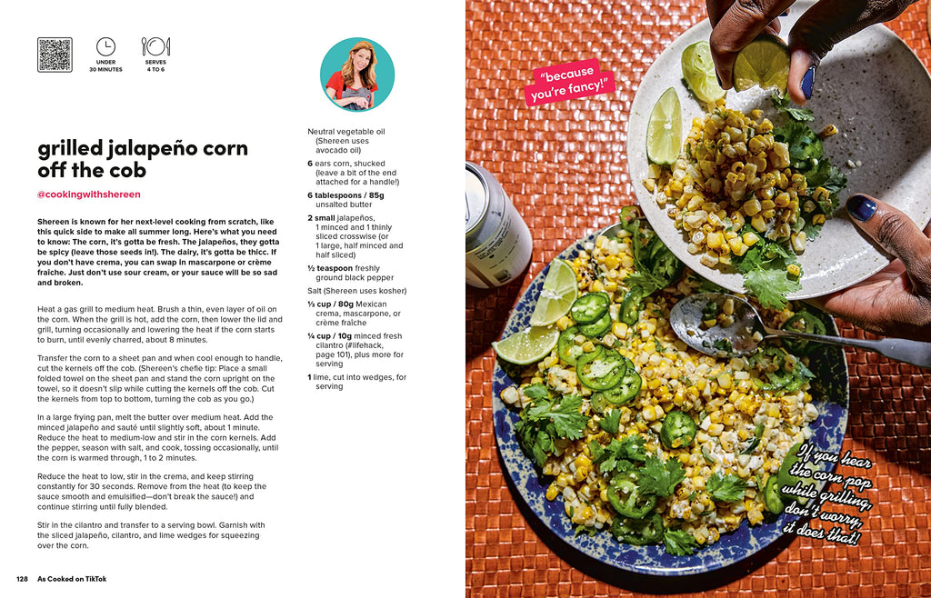 As Cooked on TikTok: Fan favorites and recipe exclusives from more than 40 TikTok creators! A Cookbook