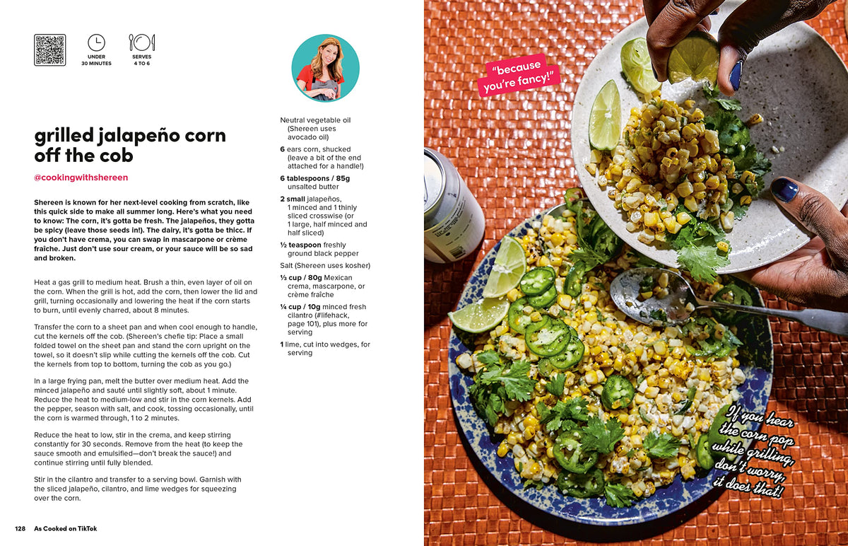 As Cooked on TikTok: Fan favorites and recipe exclusives from more than 40 TikTok creators! A Cookbook