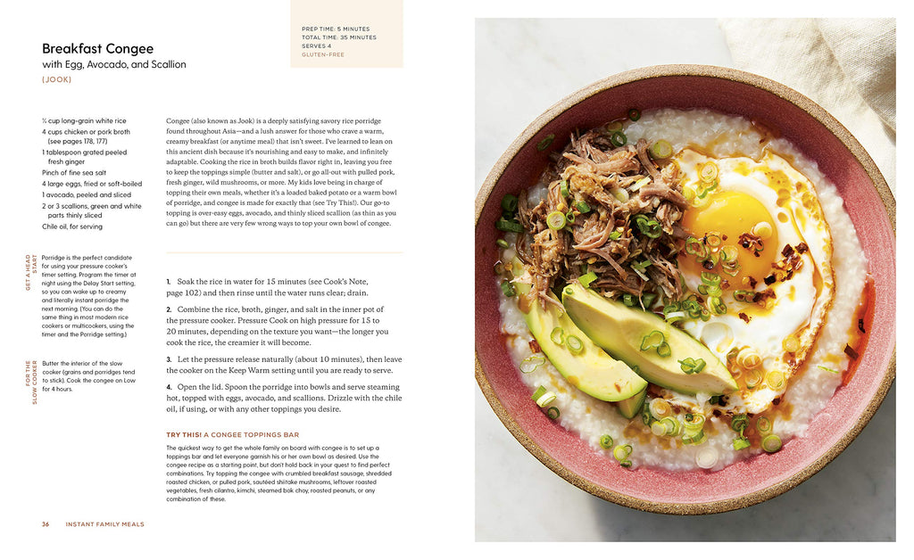 Instant Family Meals: Delicious Dishes from Your Slow Cooker, Pressure Cooker, Multicooker, and Instant Pot®: A Cookbook
