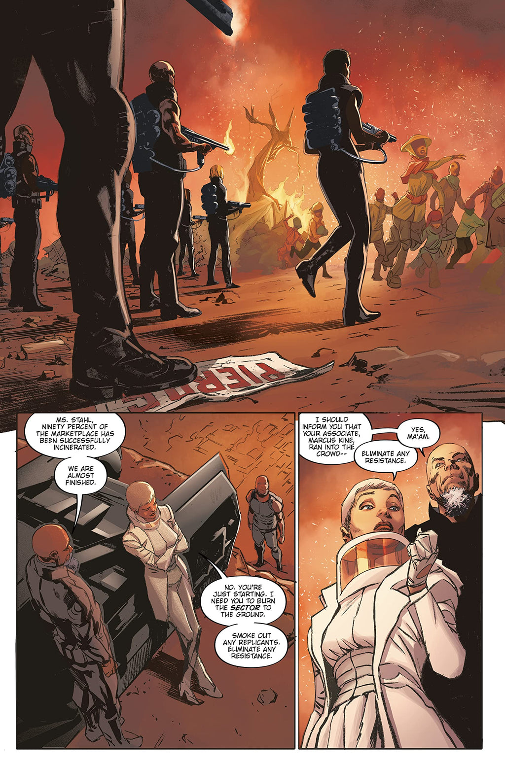 Blade Runner: Origins Vol. 3: Burning (Graphic Novel)