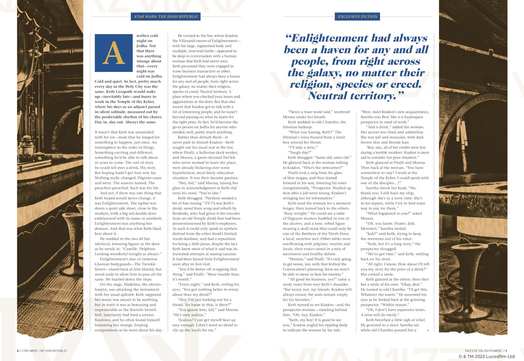 Star Wars Insider: The High Republic: Tales of Enlightenment