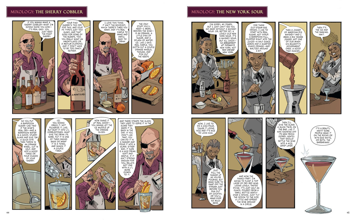 The Comic Book History of the Cocktail: Five Centuries of Mixing Drinks and Carrying On