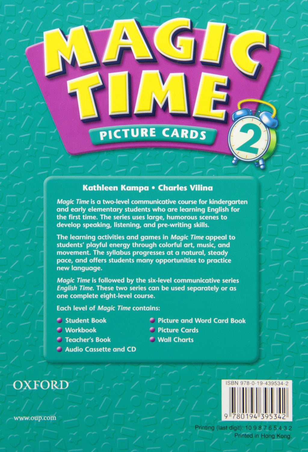 English Time Picture Cards