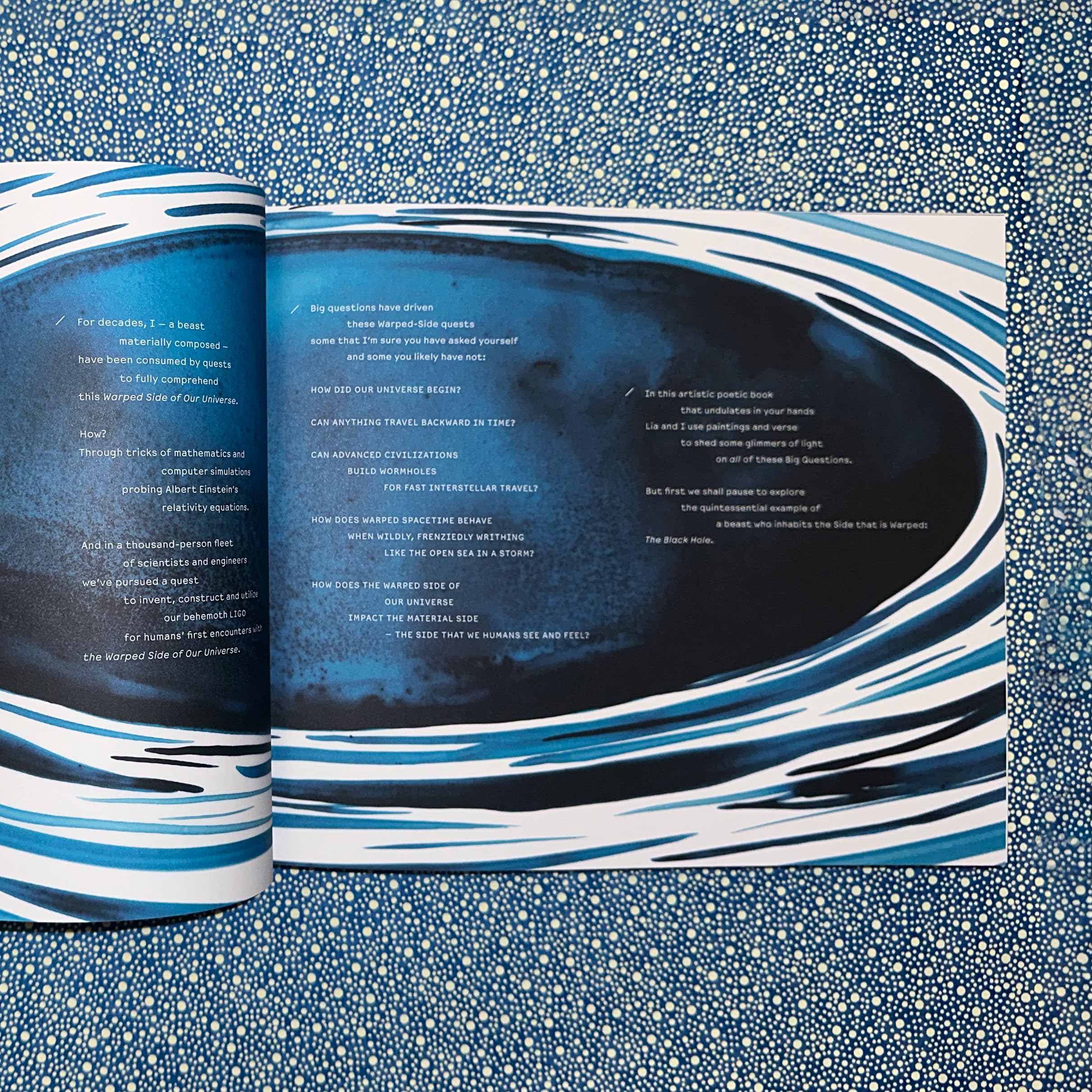 The Warped Side of Our Universe: An Odyssey through Black Holes, Wormholes, Time Travel, and Gravitational Waves
