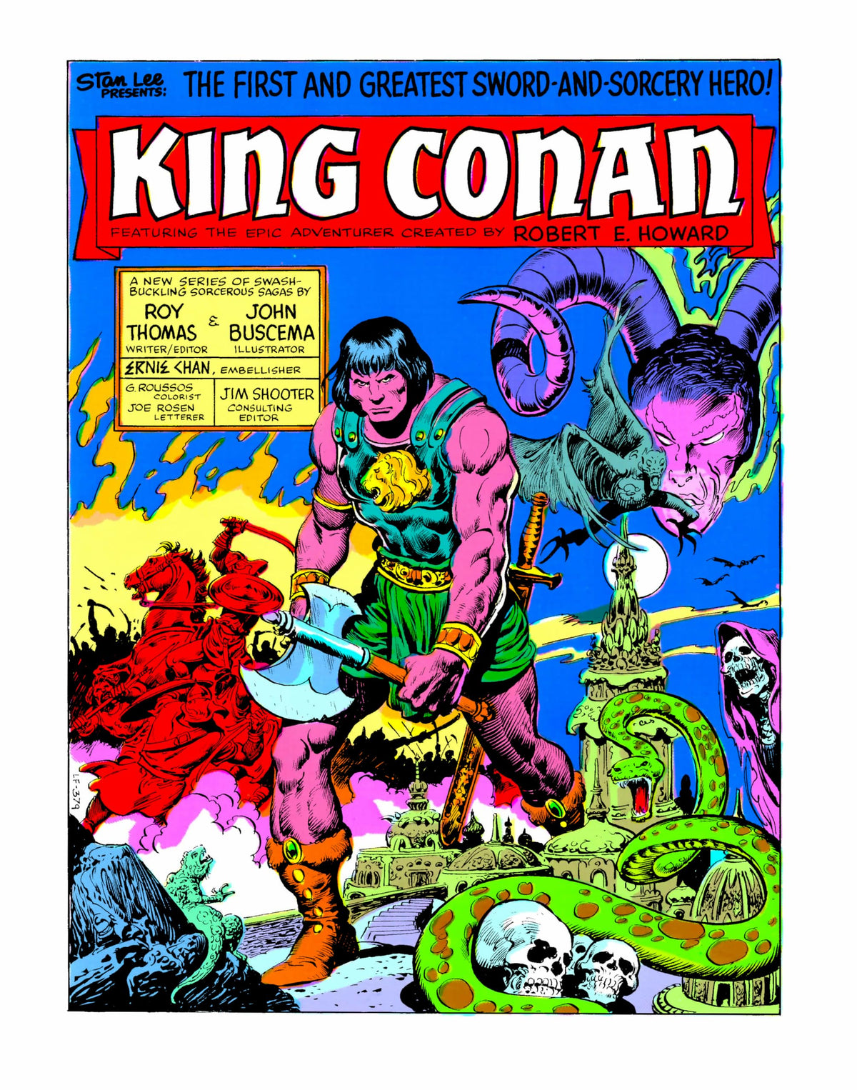 King Conan: The Original Comics Omnibus Vol. 1 (CONAN THE BARBARIAN OMNIBUS)