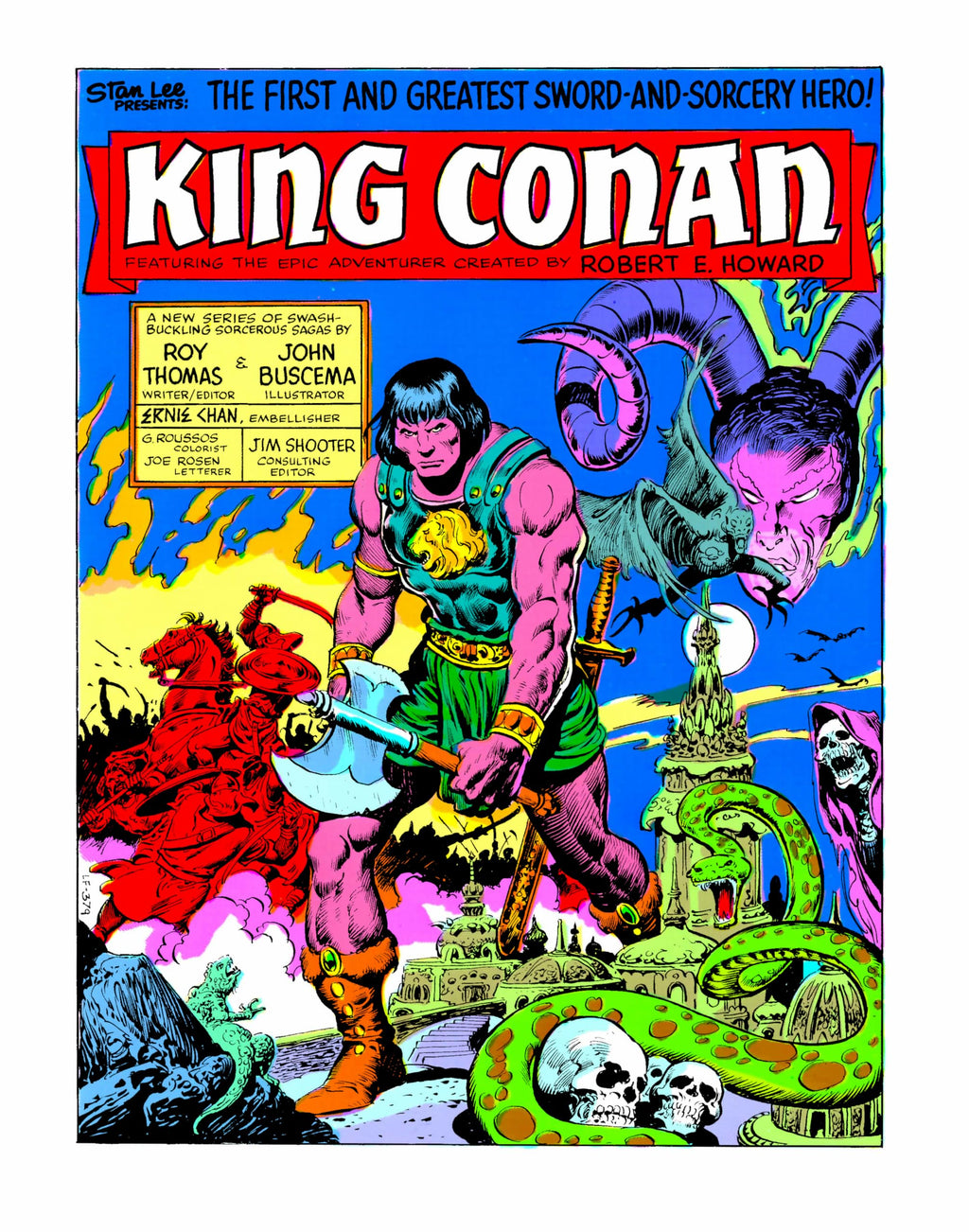 King Conan: The Original Comics Omnibus Vol. 1 (CONAN THE BARBARIAN OMNIBUS)