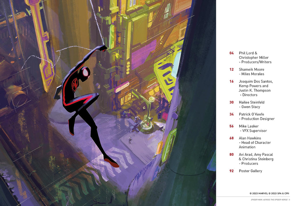 Spider-Man Across the Spider-Verse The Official Movie Special Book (MARVEL)