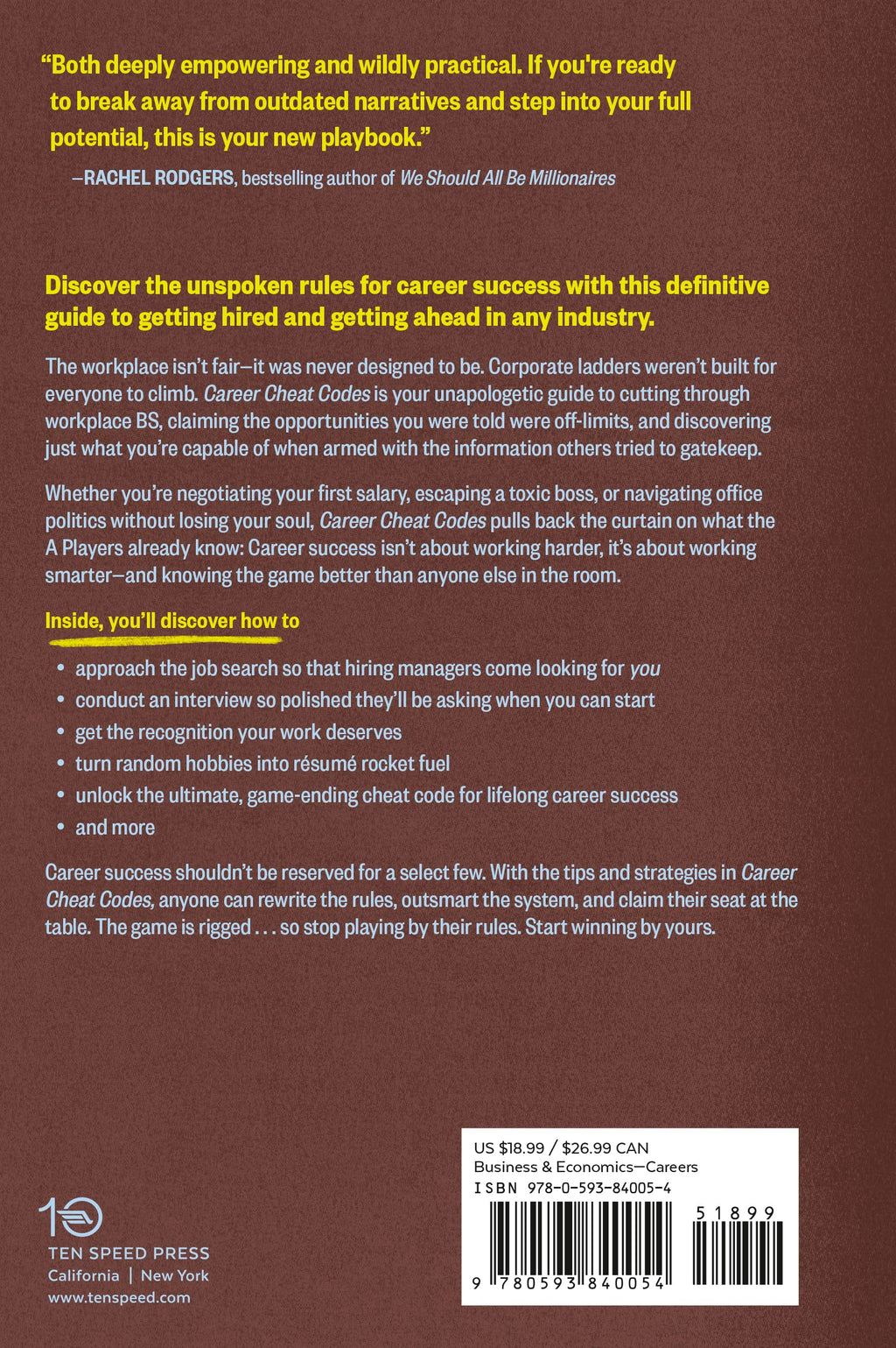 Career Cheat Codes: The Unspoken, Unconventional, and Unfiltered Rules of Career Success