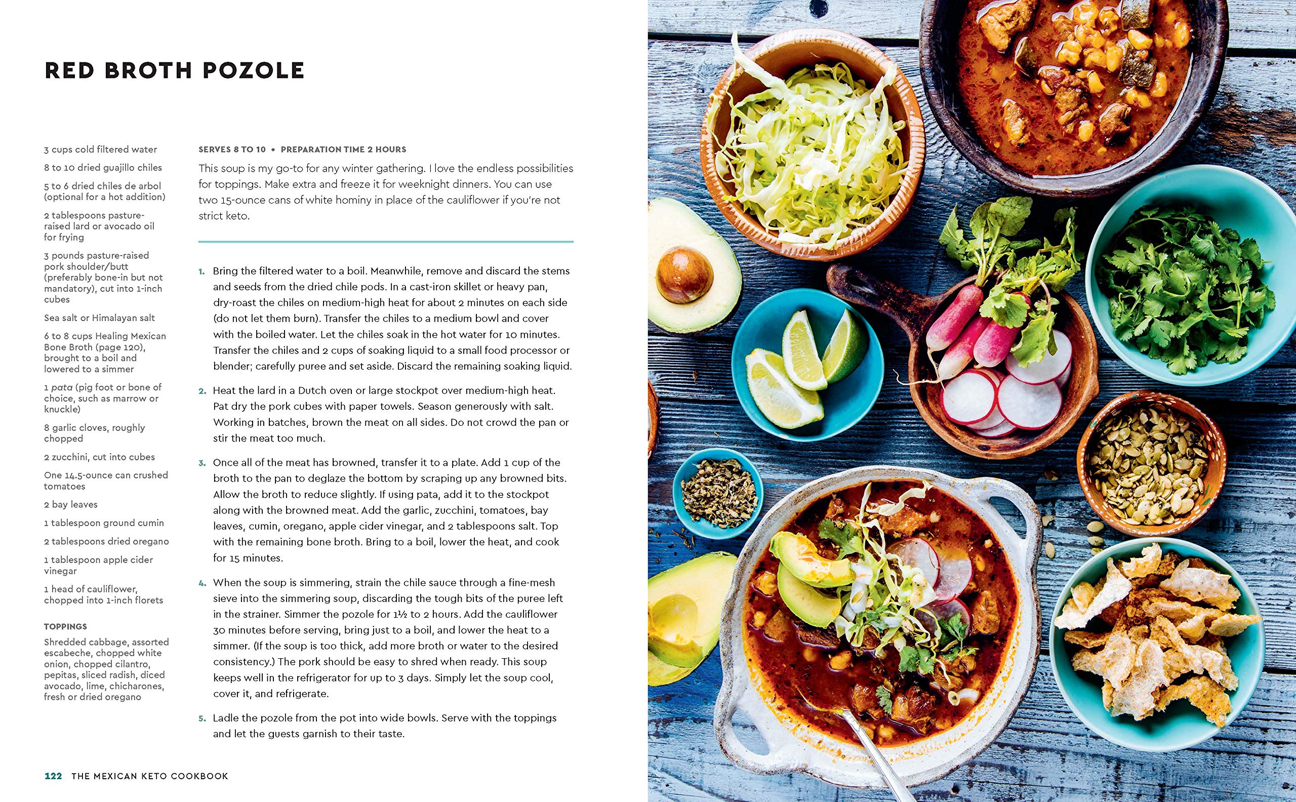 The Mexican Keto Cookbook: Authentic, Big-Flavor Recipes for Health and Longevity