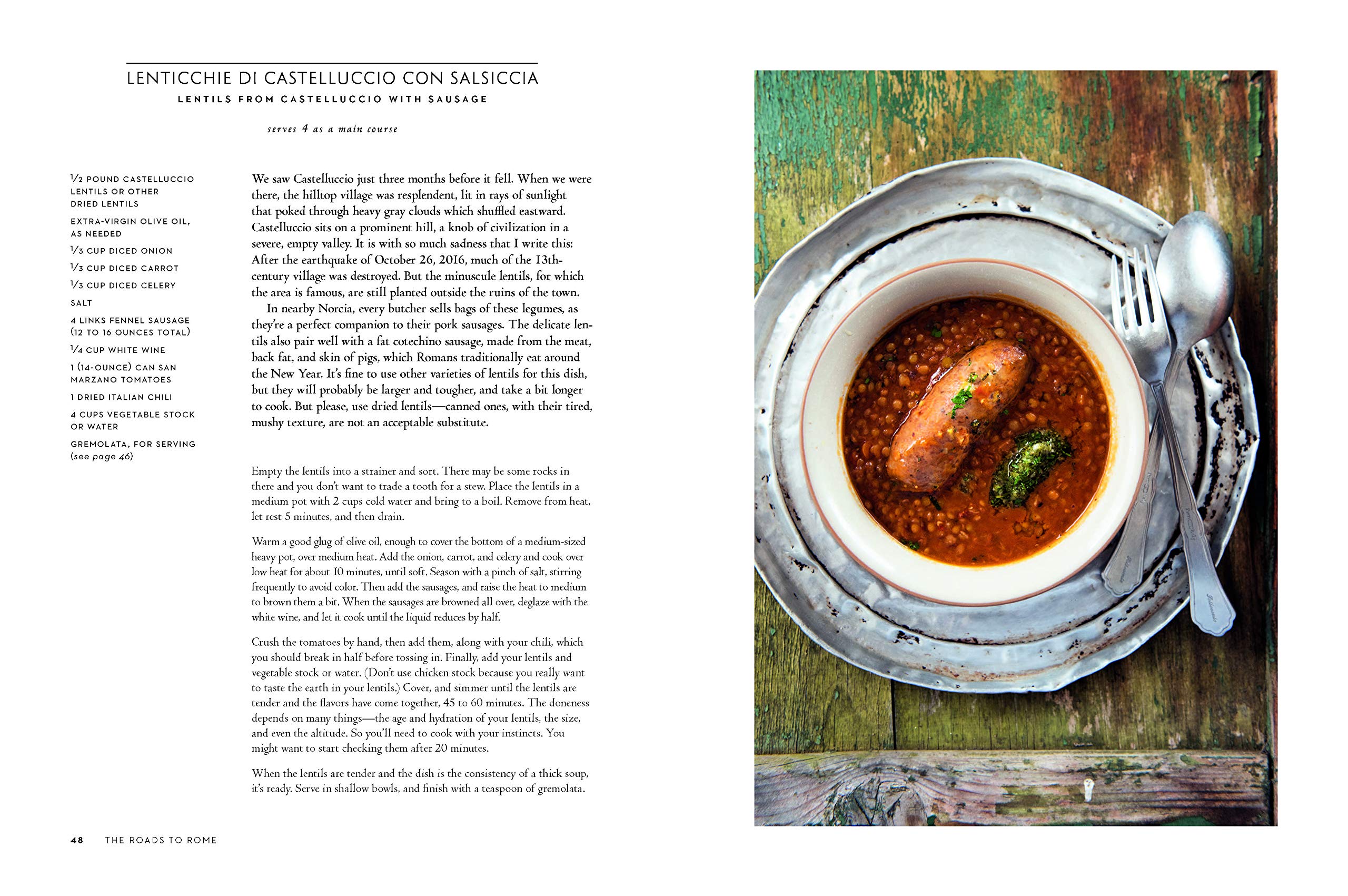 The Roads to Rome: A Cookbook