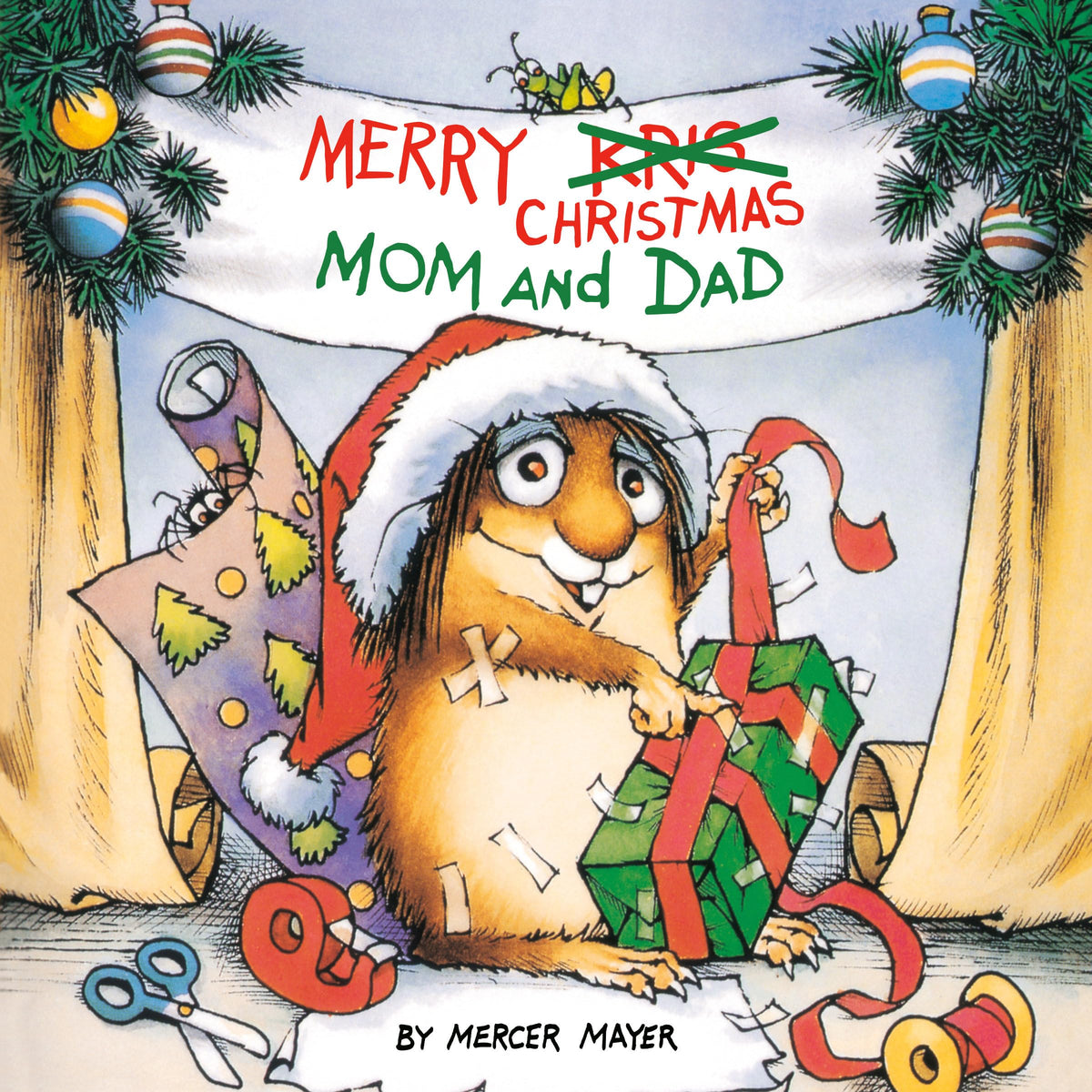 Merry Christmas Mom and Dad (A Golden Look-Look Book)