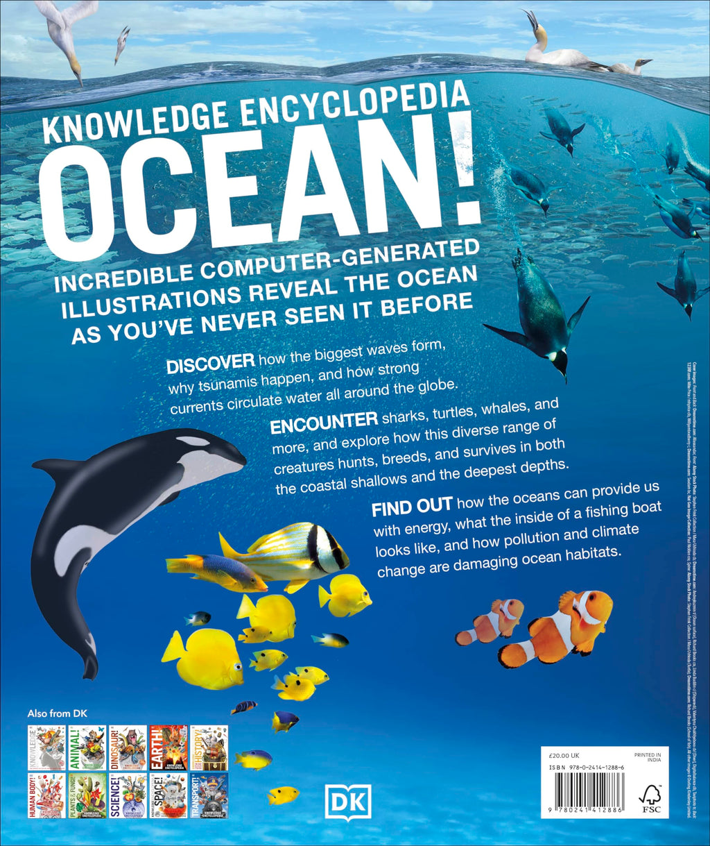 Knowledge Encyclopedia Ocean!: Our Watery World As You've Never Seen It Before (Knowledge Encyclopedias)