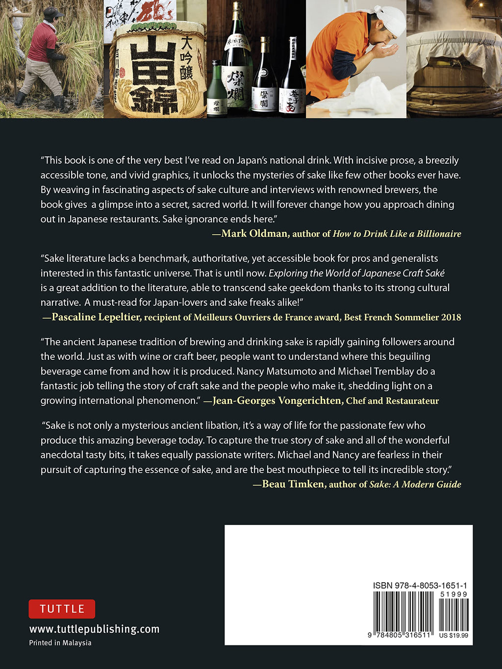 Exploring the World of Japanese Craft Sake: Rice, Water, Earth