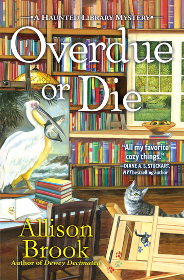Overdue or Die (A Haunted Library Mystery)