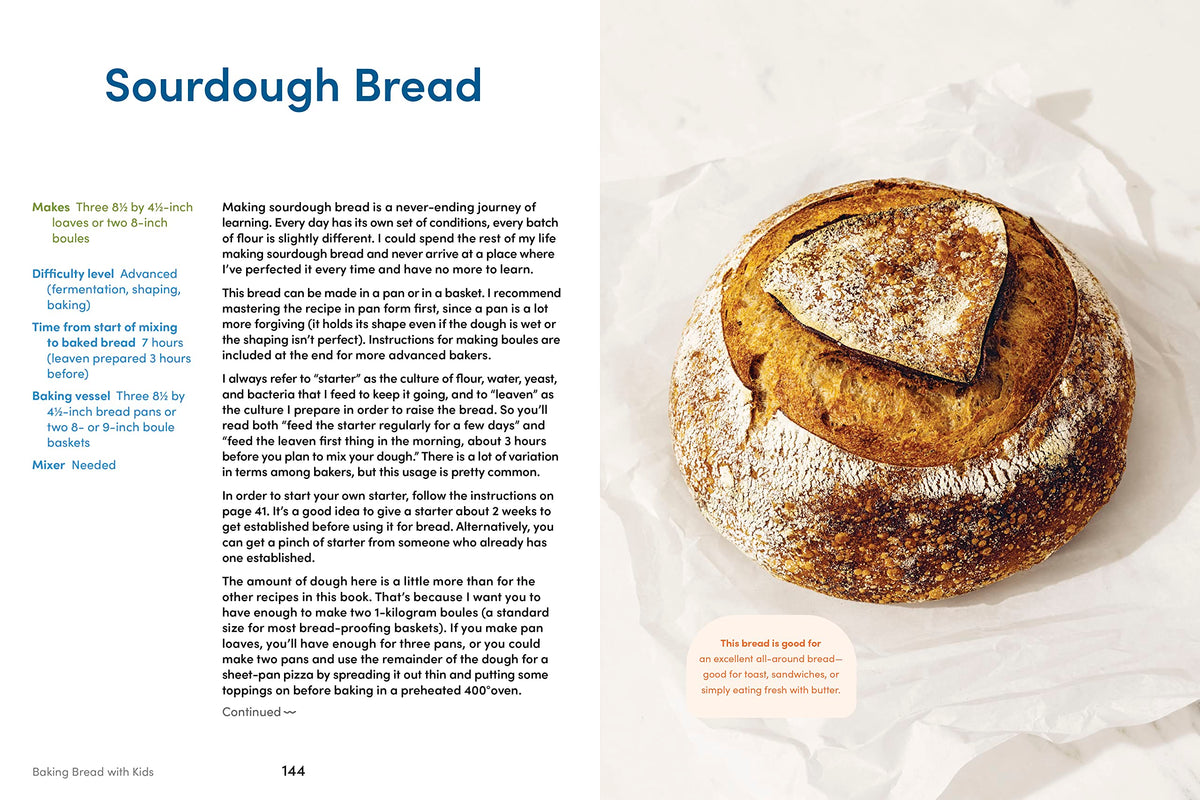 Baking Bread with Kids: Trusty Recipes for Magical Homemade Bread [A Baking Book]