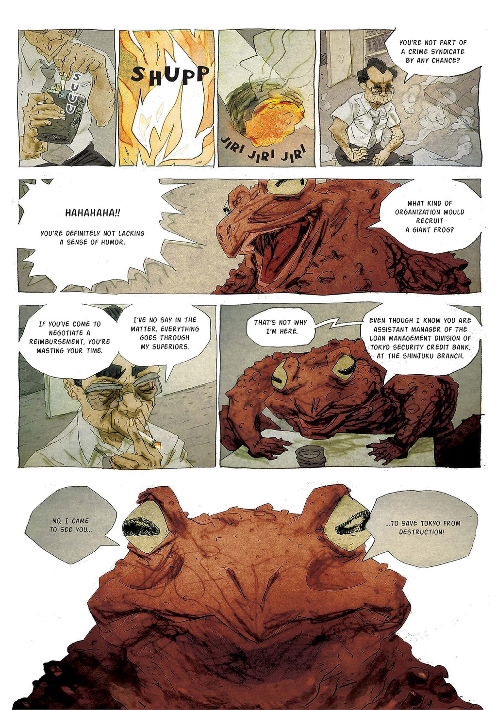 Haruki Murakami Manga Stories 1: Super-Frog Saves Tokyo, Where I'm Likely to Find It, Birthday Girl, The Seventh Man