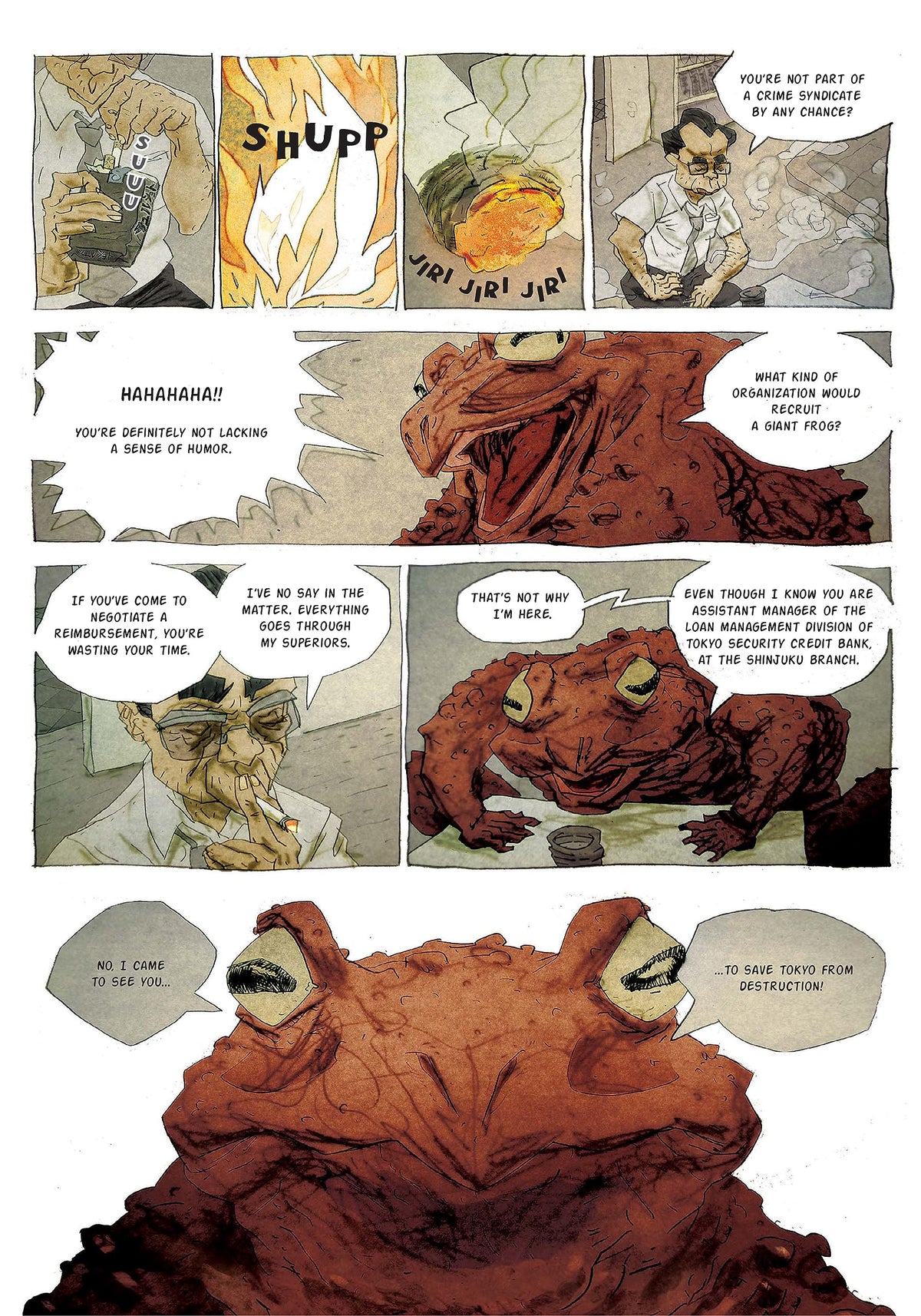Haruki Murakami Manga Stories 1: Super-Frog Saves Tokyo, Where I'm Likely to Find It, Birthday Girl, The Seventh Man