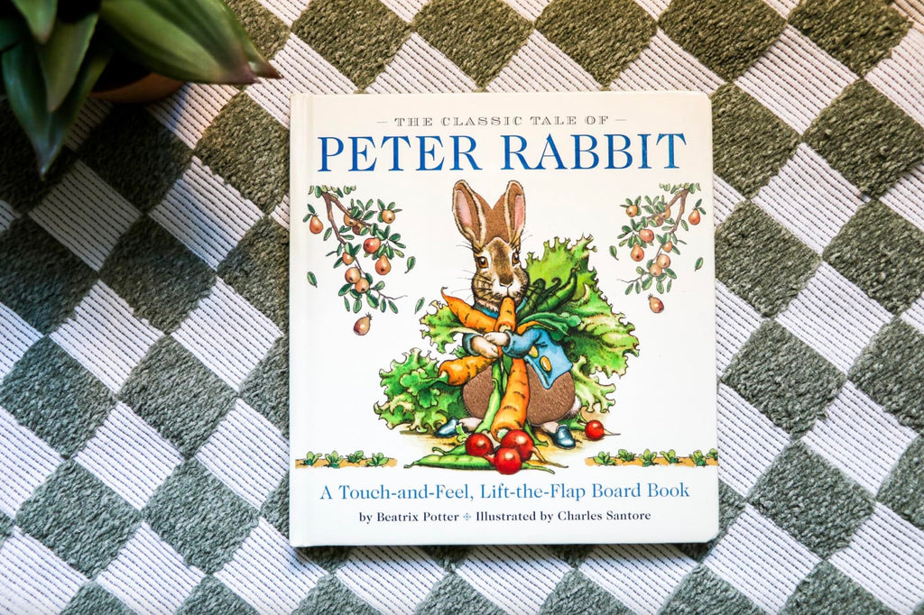 The Classic Tale of Peter Rabbit Touch and Feel Board Book: A Touch and Feel Lift the Flap Board Book (The Classic Edition)