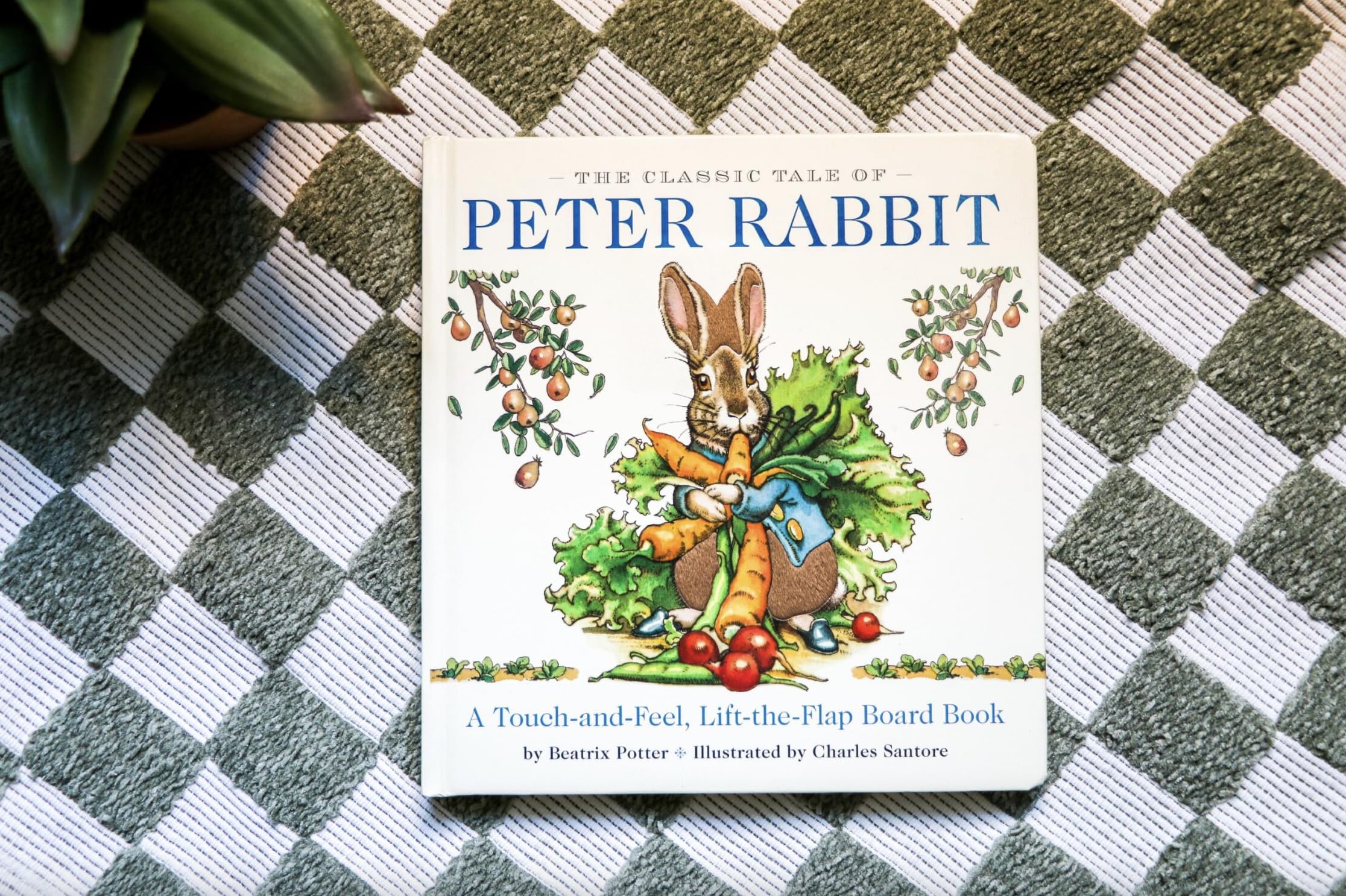 The Classic Tale of Peter Rabbit Touch and Feel Board Book: A Touch and Feel Lift the Flap Board Book (The Classic Edition)