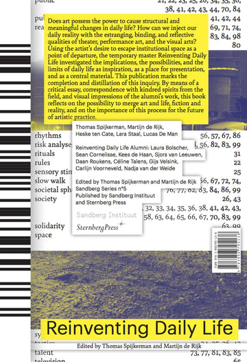 Reinventing Daily Life (Sternberg Press / Sandberg Series)