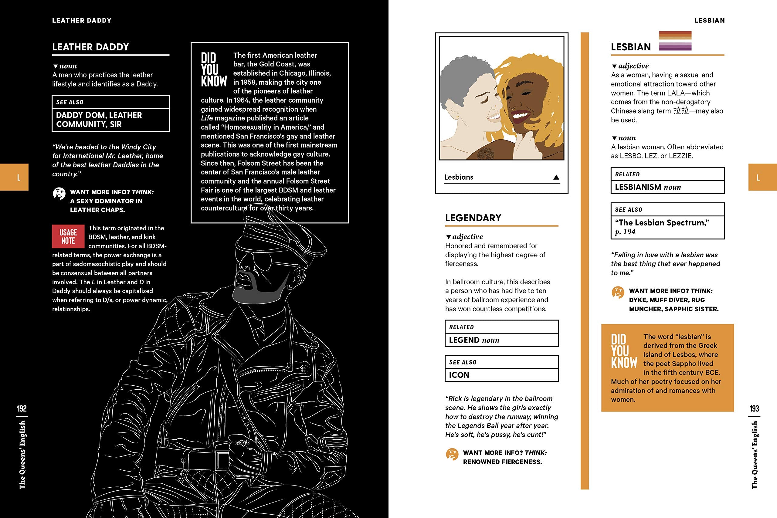 The Queens' English: The LGBTQIA+ Dictionary of Lingo and Colloquial Phrases