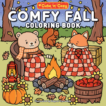 The Comfy Fall Coloring Book (Cute and Cozy)