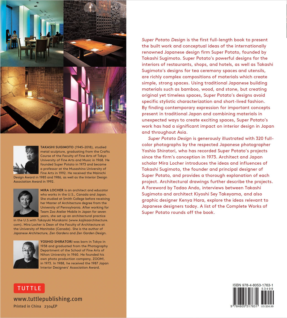 Super Potato Design: The Complete Works of Takashi Sugimoto, Japan's Leading Interior Designer