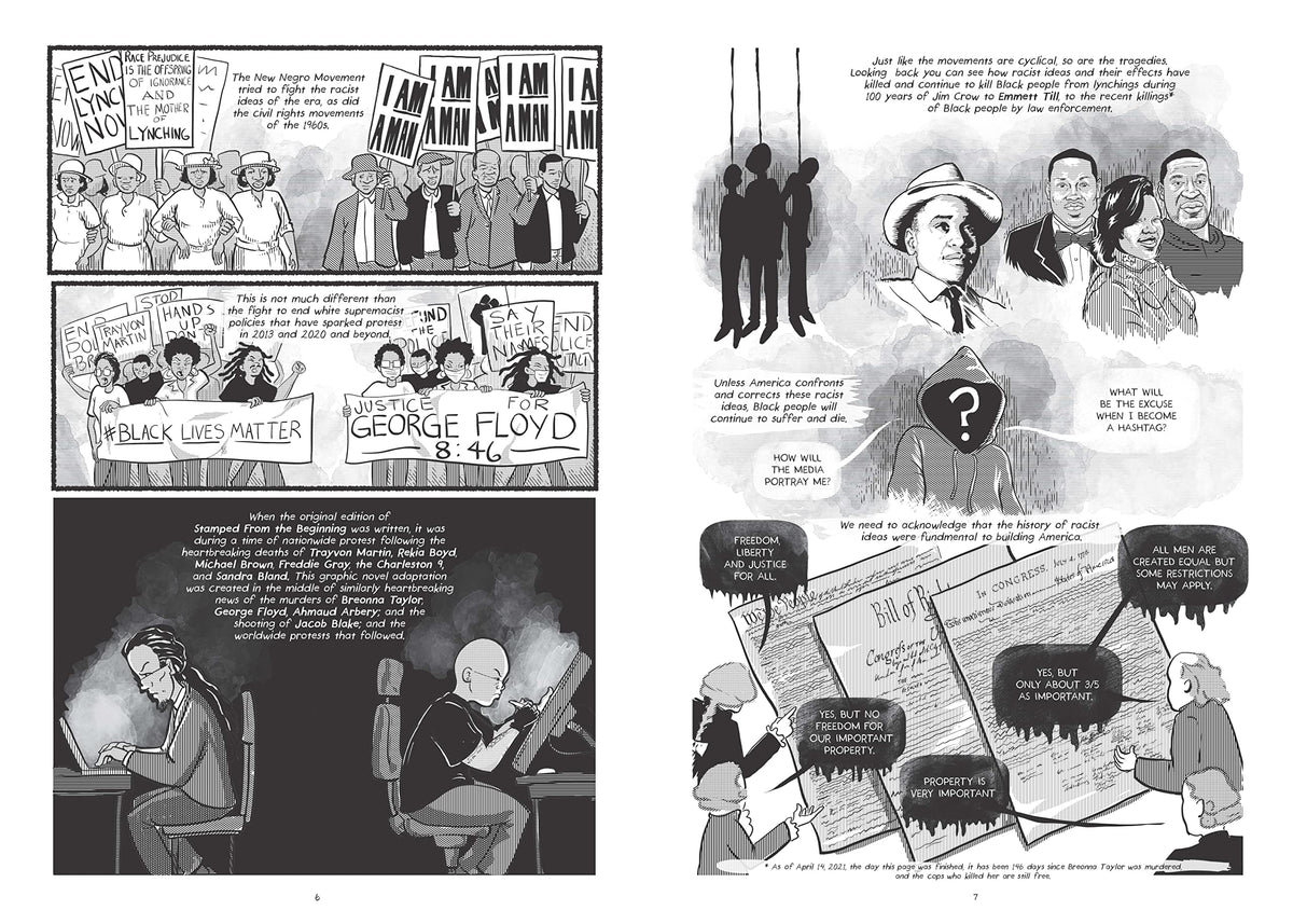 Stamped from the Beginning: A Graphic History of Racist Ideas in America