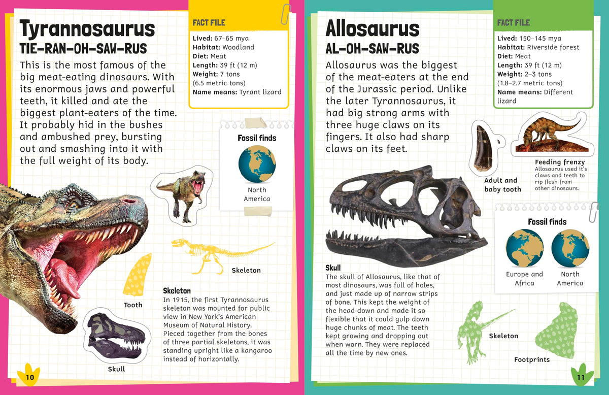 Sticker Encyclopedia Dinosaurs (Sticker Encyclopedias)
