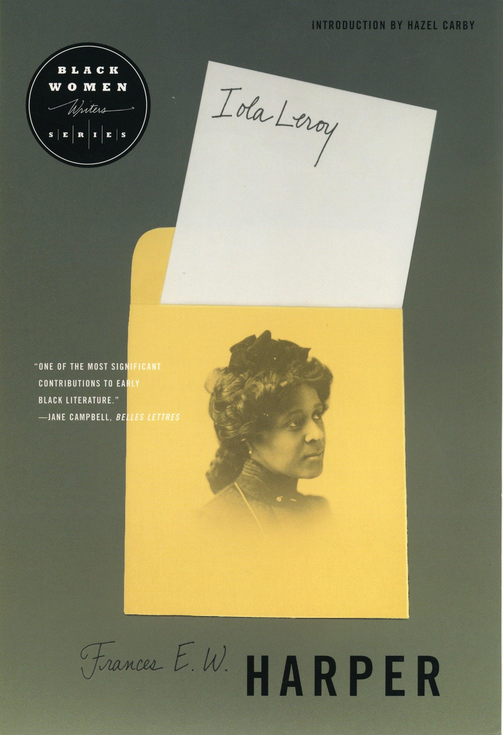 Iola Leroy (Black Women Writers Series)