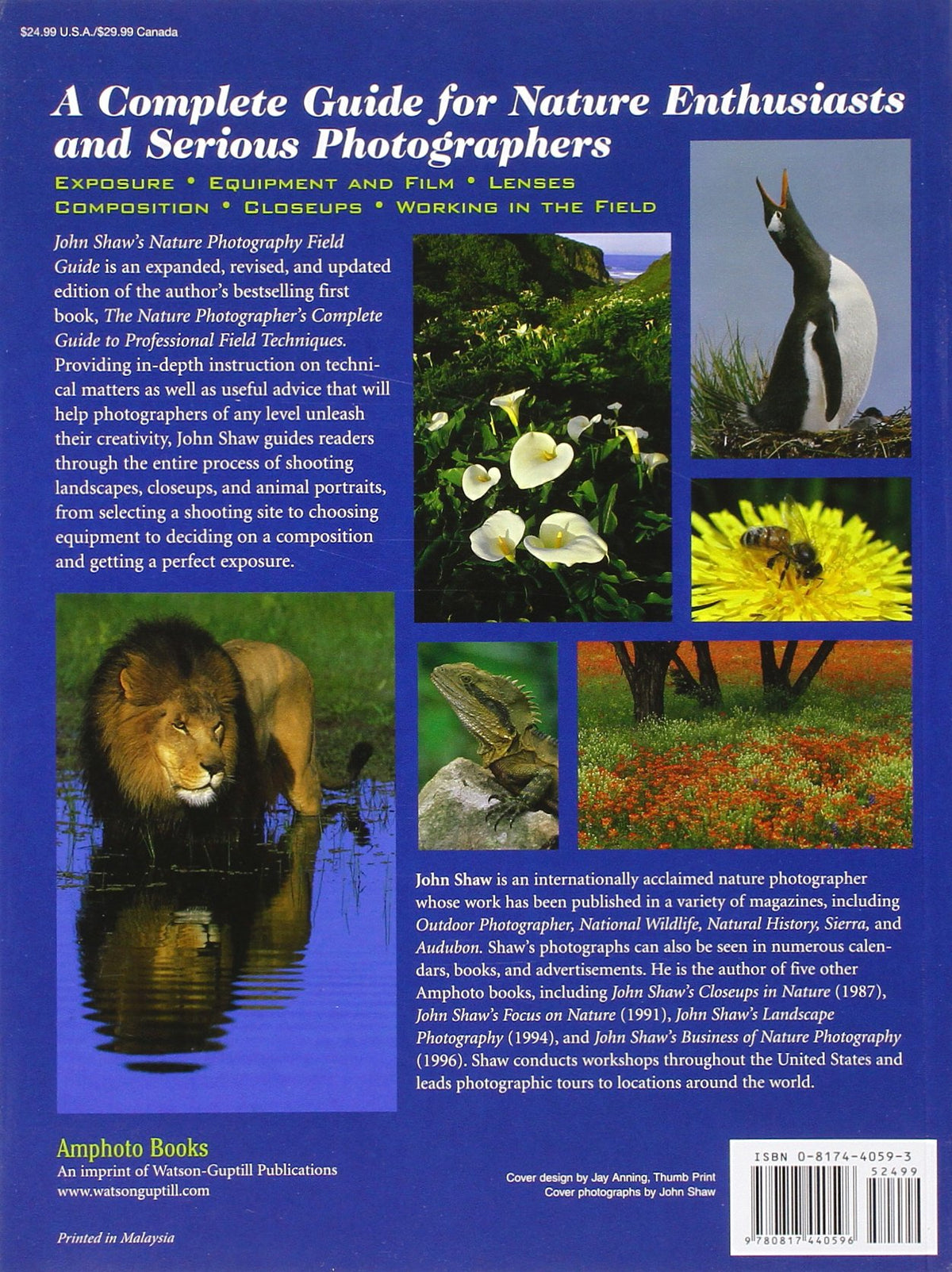John Shaw's Nature Photography Field Guide