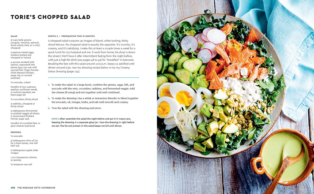 The Mexican Keto Cookbook: Authentic, Big-Flavor Recipes for Health and Longevity