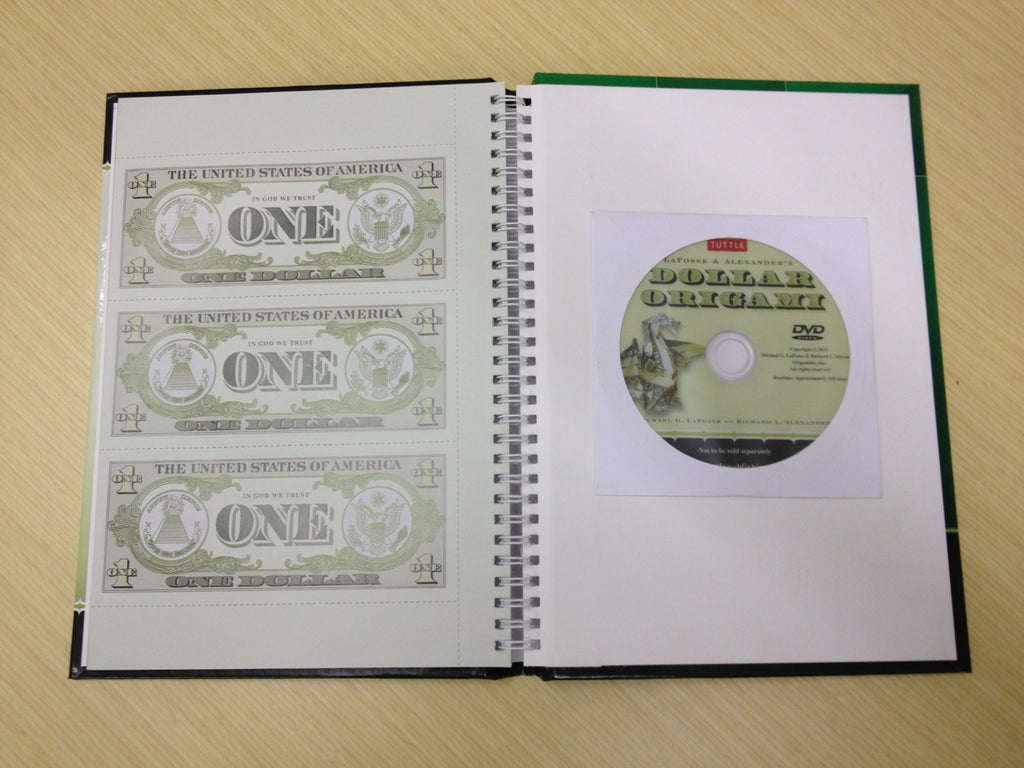 LaFosse & Alexander's Dollar Origami: Convert Your Ordinary Cash into Extraordinary Art!: Origami Book with 48 Origami Paper Dollars, 20 Projects and Instructional DVD (Tuttle Specials)