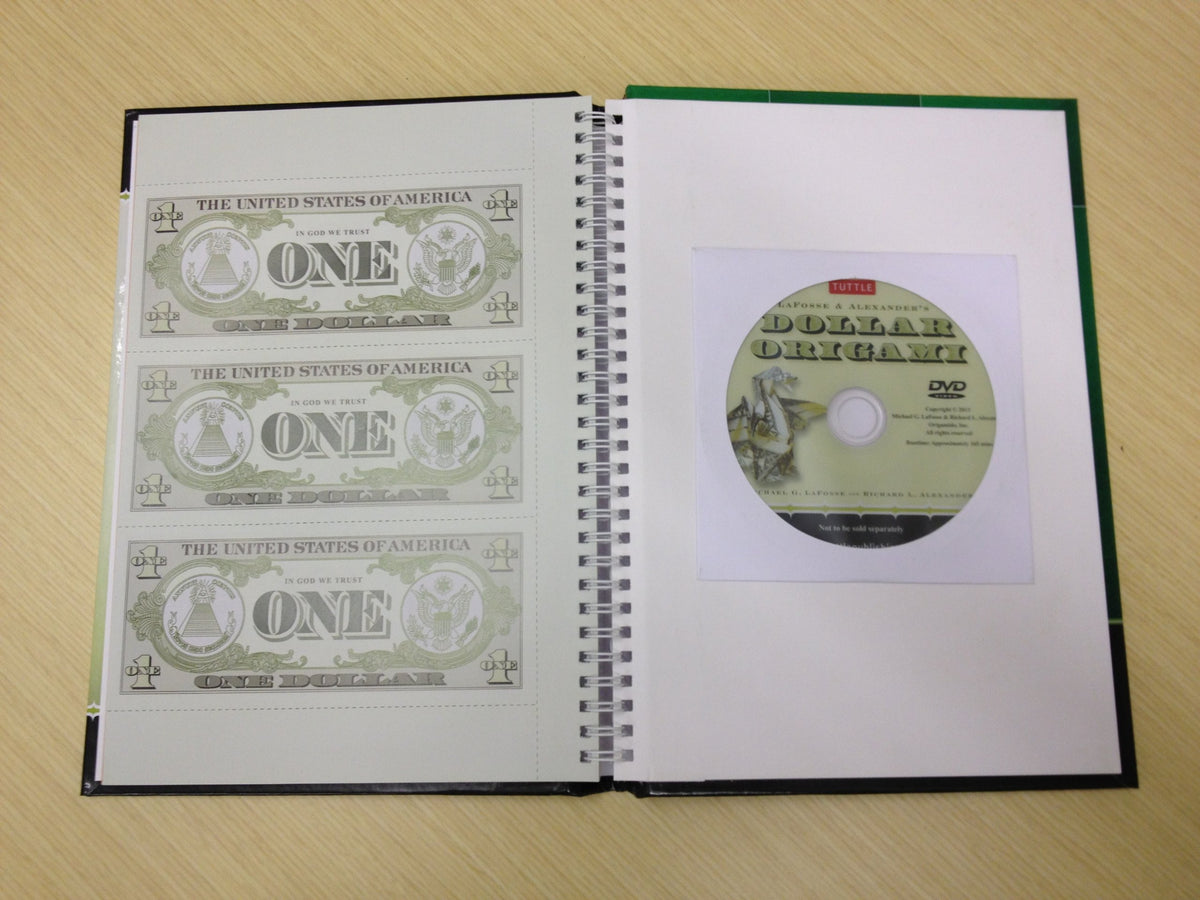 LaFosse & Alexander's Dollar Origami: Convert Your Ordinary Cash into Extraordinary Art!: Origami Book with 48 Origami Paper Dollars, 20 Projects and Instructional DVD (Tuttle Specials)
