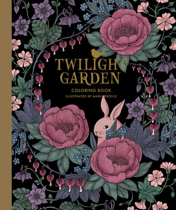 Twilight Garden Coloring Book: Published in Sweden as "Blomstermandala" (Gsp- Trade)