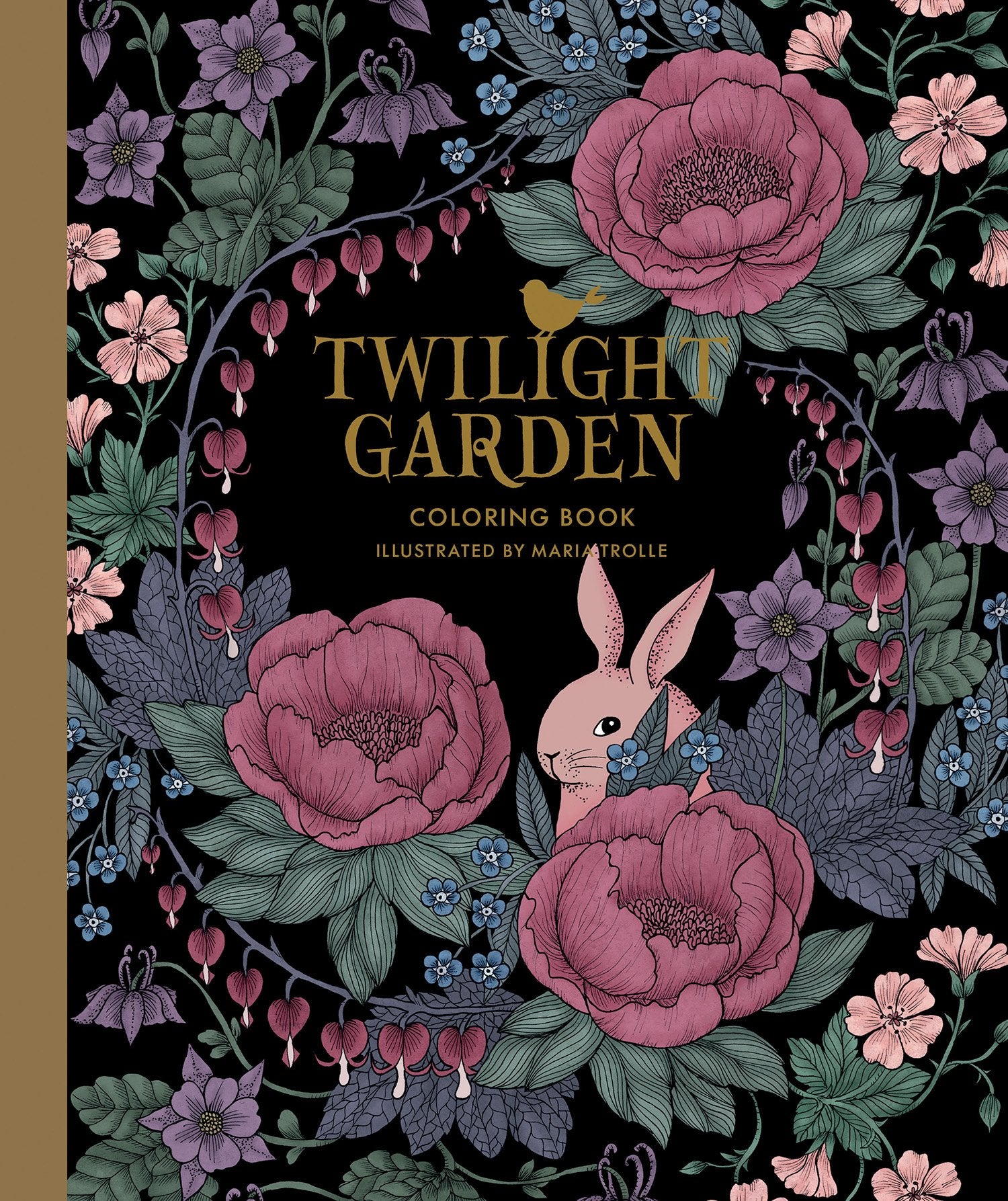 Twilight Garden Coloring Book: Published in Sweden as "Blomstermandala" (Gsp- Trade)